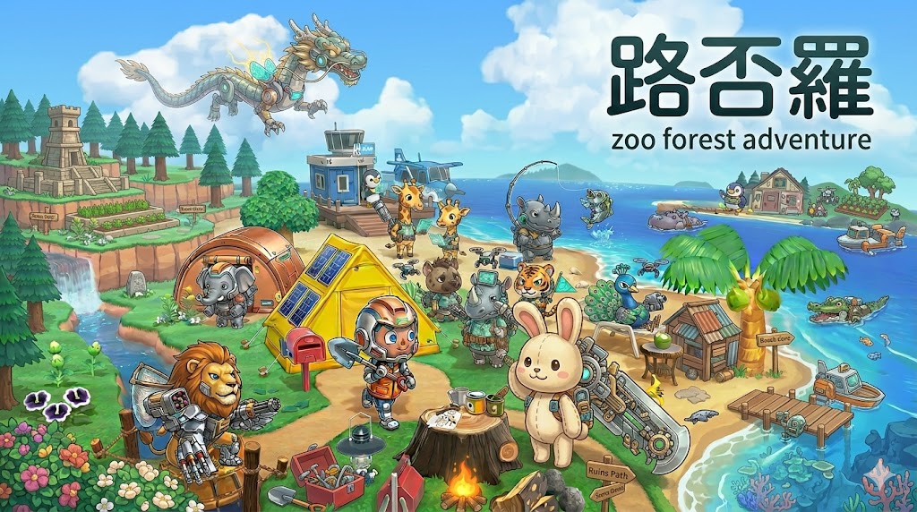 路否羅 Zoo Forest 遊戲平台